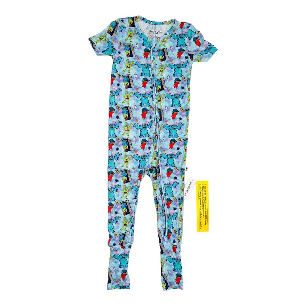 NWT Monster Inc Bamboo Zippy